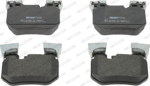 Ferodo FDB4217 - Brake Pad Set, disc brake www.parts5.com