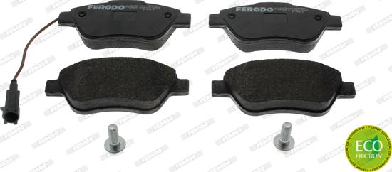 Ferodo FDB1466 - Тормозные колодки, дисковые, комплект www.parts5.com