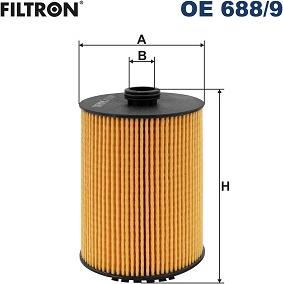 Filtron OE 688/9 - Oil Filter www.parts5.com