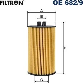 Filtron OE 682/9 - Oil Filter www.parts5.com