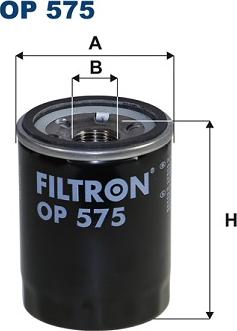 Filtron OP575 - Oil Filter www.parts5.com