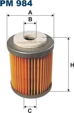 Filtron PM984 - Fuel filter www.parts5.com
