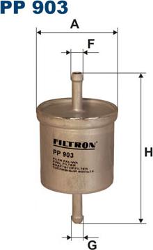 Filtron PP903 - Fuel filter www.parts5.com