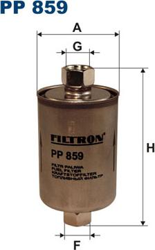Filtron PP859 - Fuel filter www.parts5.com
