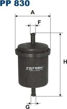 Filtron PP830 - Fuel filter www.parts5.com