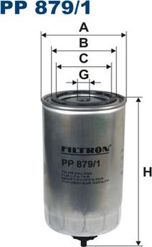 Filtron PP879/1 - Fuel filter www.parts5.com
