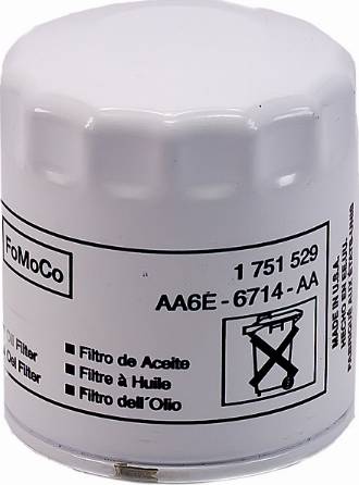 FORD 1 751 529 - Oil Filter www.parts5.com
