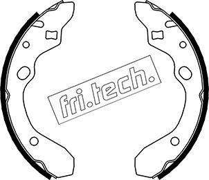 Fri.Tech. 1049.144 - Brake Shoe Set www.parts5.com