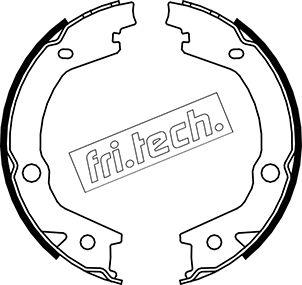 Fri.Tech. 1046.220 - Brake Shoe Set, parking brake www.parts5.com