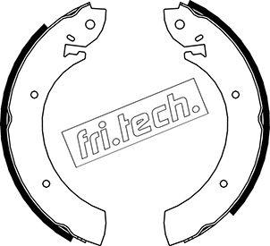 Fri.Tech. 1040.080 - Комплект спирачна челюст www.parts5.com