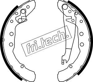 Fri.Tech. 1016.021 - Brake Shoe Set www.parts5.com