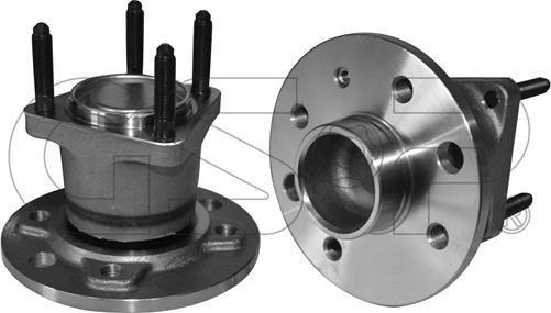 GSP 9400058 - Wheel hub, bearing Kit www.parts5.com