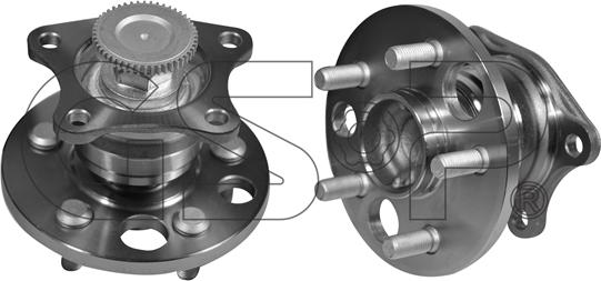 GSP 9400067 - Wheel hub, bearing Kit www.parts5.com