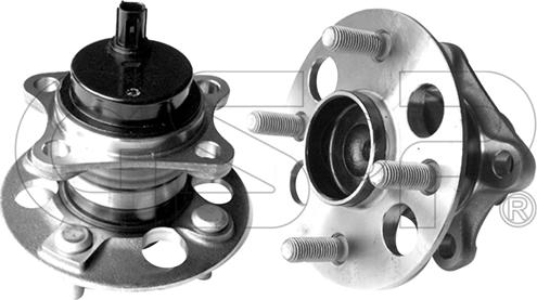 GSP 9400087 - Wheel hub, bearing Kit www.parts5.com