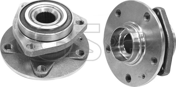 GSP 9336004 - Wheel hub, bearing Kit www.parts5.com