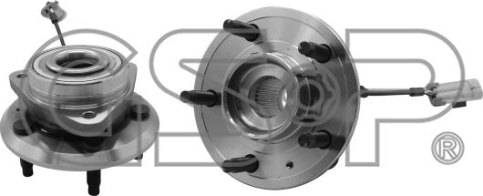 GSP 9330010 - Wheel hub, bearing Kit www.parts5.com