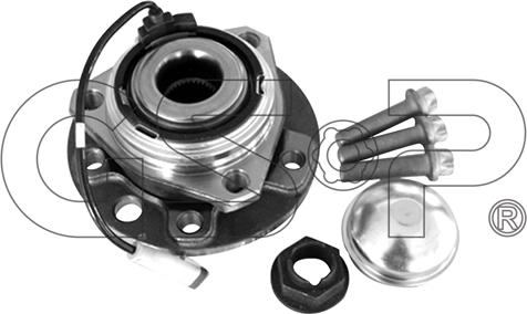 GSP 9333070K - Wheel hub, bearing Kit www.parts5.com