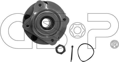 GSP 9326014K - Wheel hub, bearing Kit www.parts5.com