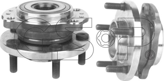 GSP 9326016 - Wheel hub, bearing Kit www.parts5.com