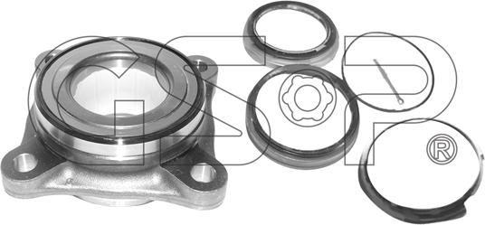 GSP 9254002K - Wheel hub, bearing Kit www.parts5.com