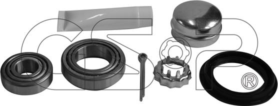 GSP GK0529 - Wheel hub, bearing Kit www.parts5.com