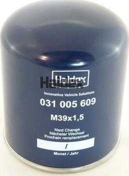 Haldex 031005609 - Uložak za sušač zraka, sustav komprimiranog zraka www.parts5.com