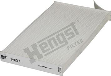 Hengst Filter E4995LI - Filter, interior air www.parts5.com