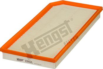 Hengst Filter E662L - Воздушный фильтр www.parts5.com