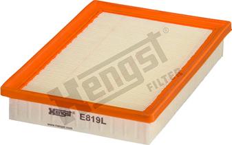 Hengst Filter E819L - Air Filter www.parts5.com