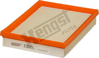 Hengst Filter E250L - Air Filter www.parts5.com
