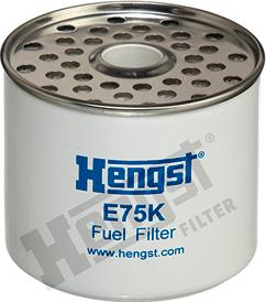 Hengst Filter E75K D42 - Fuel filter www.parts5.com