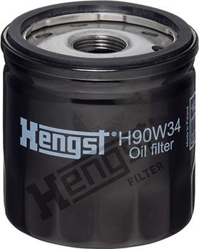 Hengst Filter H90W34 - Olejový filter www.parts5.com