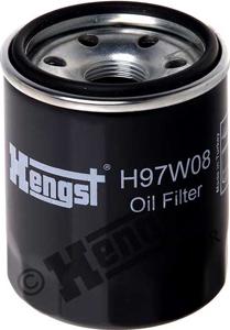 Hengst Filter H97W08 - Oil Filter www.parts5.com