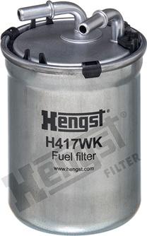 Hengst Filter H417WK - Fuel filter www.parts5.com
