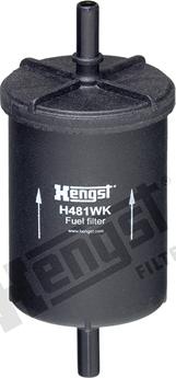 Hengst Filter H481WK - Fuel filter www.parts5.com