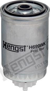 Hengst Filter H699WK - Fuel filter www.parts5.com