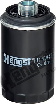 Hengst Filter H14W41 - Oil Filter www.parts5.com