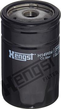 Hengst Filter H14W04 - Oil Filter www.parts5.com