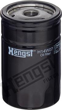 Hengst Filter H14W07 - Oljni filter www.parts5.com
