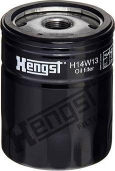 Hengst Filter H14W13 - Oil Filter www.parts5.com