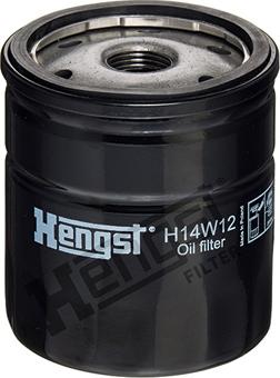 Hengst Filter H14W12 - Oil Filter www.parts5.com
