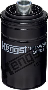 Hengst Filter H14W30 - Oil Filter www.parts5.com