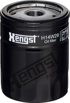 Hengst Filter H14W28 - Oil Filter www.parts5.com