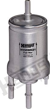 Hengst Filter H155WK01 - Топливный фильтр www.parts5.com