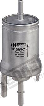 Hengst Filter H155WK02 - Топливный фильтр www.parts5.com