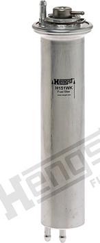 Hengst Filter H151WK - Fuel filter www.parts5.com