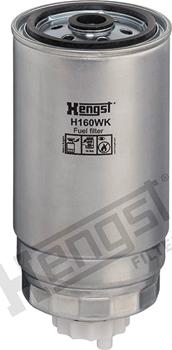 Hengst Filter H160WK - Fuel filter www.parts5.com