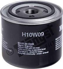 Hengst Filter H10W09 - Oil Filter www.parts5.com