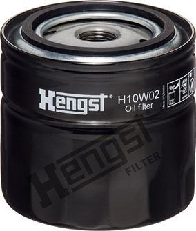 Hengst Filter H10W02 - Oil Filter www.parts5.com