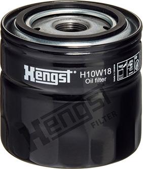 Hengst Filter H10W18 - Olejový filter www.parts5.com
